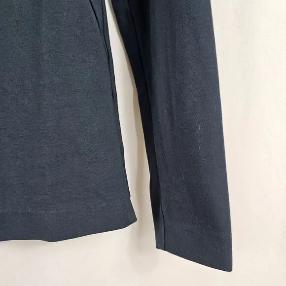 Wood Wood Half Zip Sweater in Navy Blue - Size 34